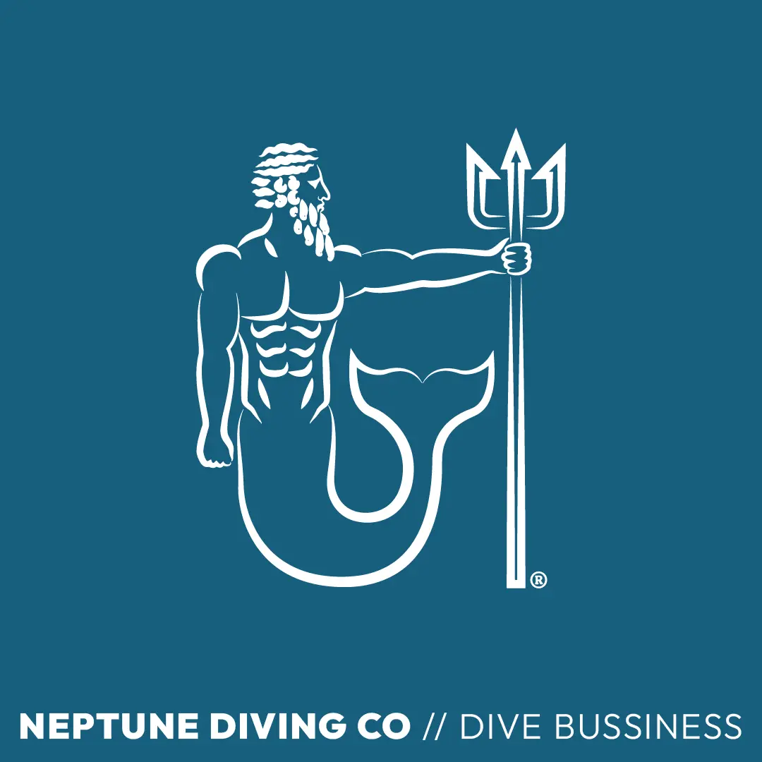 Neptune Diving Co - Logo design