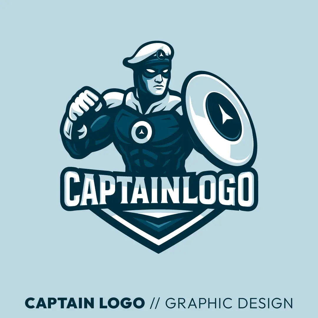 Captain Logo - Logo design