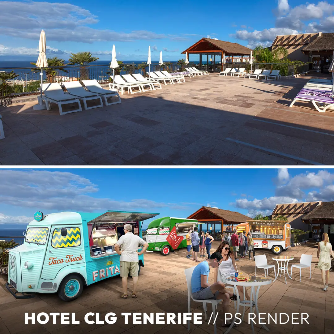Hotel in Tenerife - Render