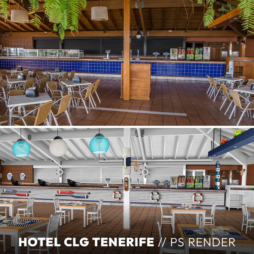 Hotel in Tenerife - Render